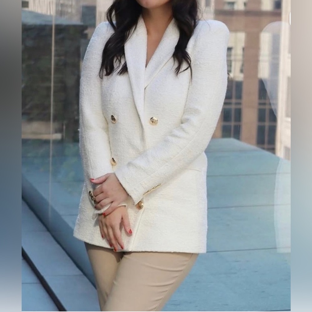 Zara Double Breasted Blazer